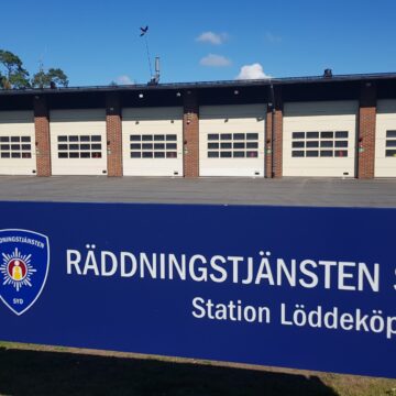 Brandstationen i Löddeköpinge utökas